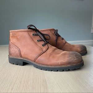 Mens Ecco Leather Chukka Boots size 46 (12 US)